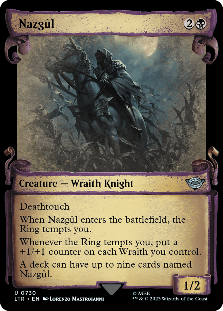 Image of Nazgul (0730) [The Lord of the Rings: Tales of Middle-Earth Showcase Scrolls]