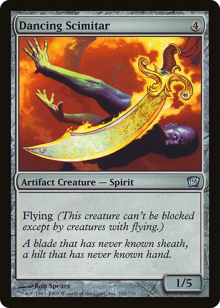 Image of Dancing Scimitar [Ninth Edition]