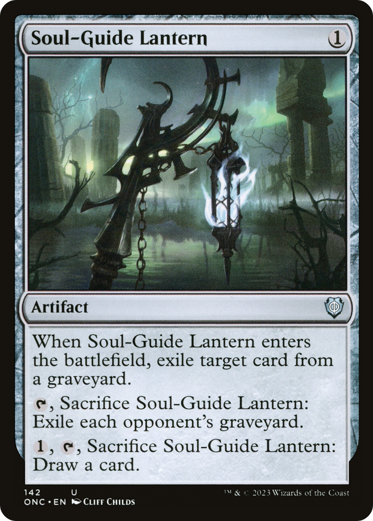Image of Soul-Guide Lantern [Phyrexia: All Will Be One Commander]