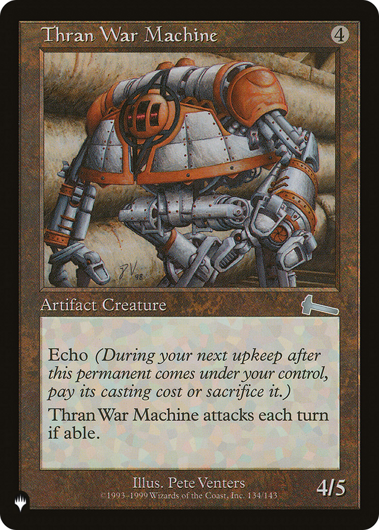 Image of Thran War Machine [The List]