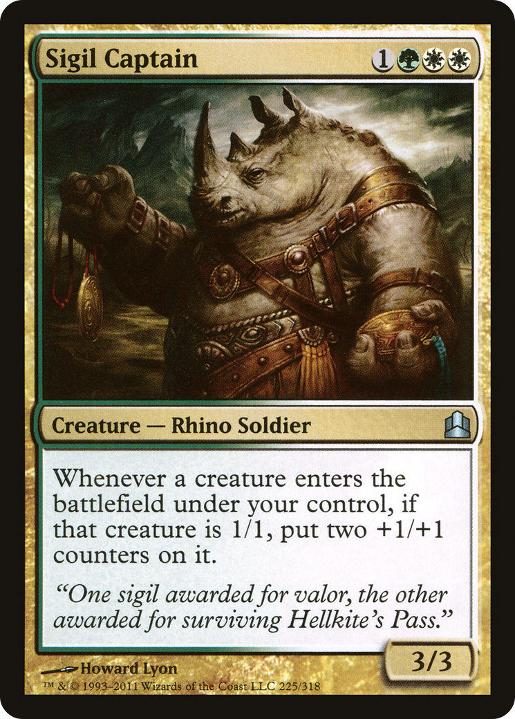 Image of Sigil Captain [Commander 2011]