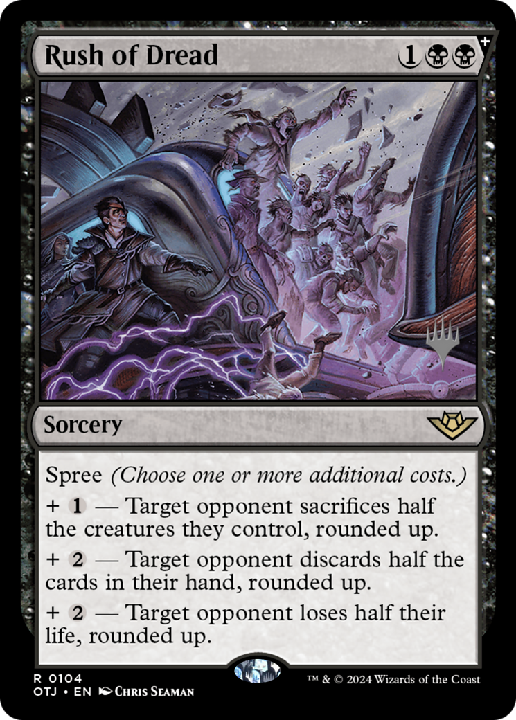 Image of Rush of Dread (Promo Pack) [Outlaws of Thunder Junction Promos]