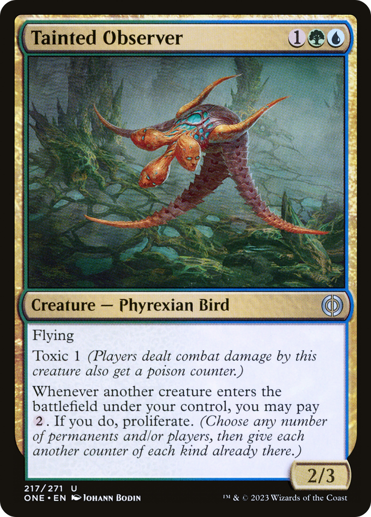 Image of Tainted Observer [Phyrexia: All Will Be One]