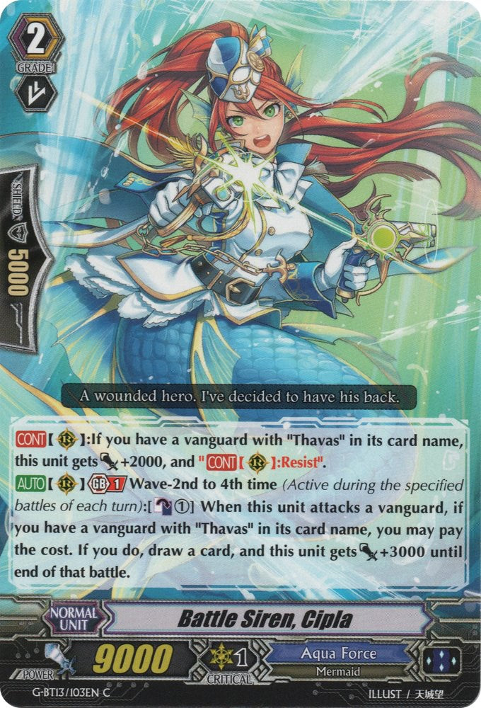 Image of Battle Siren, Cipla (G-BT13/103EN) [Ultimate Stride]