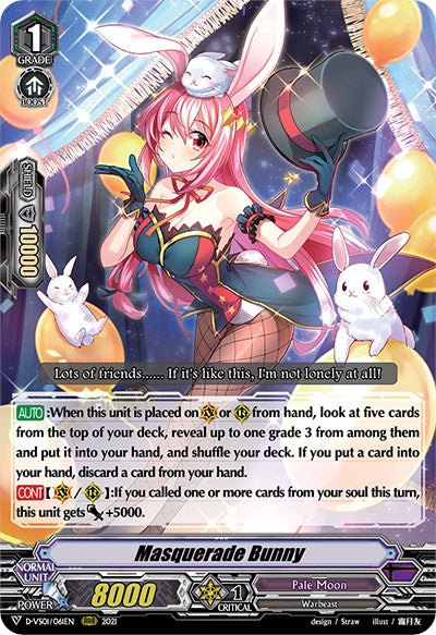 Image of Masquerade Bunny (D-VS01/061EN) [V Clan Collection Vol.1]