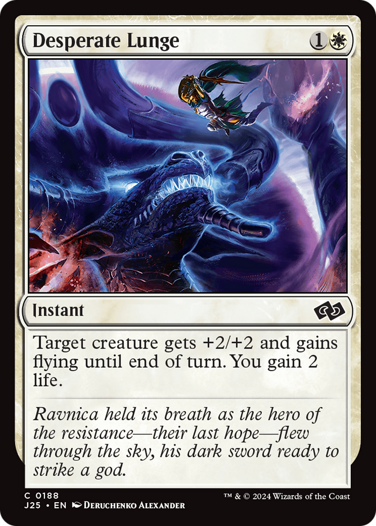 Image of Desperate Lunge [Foundations Jumpstart]