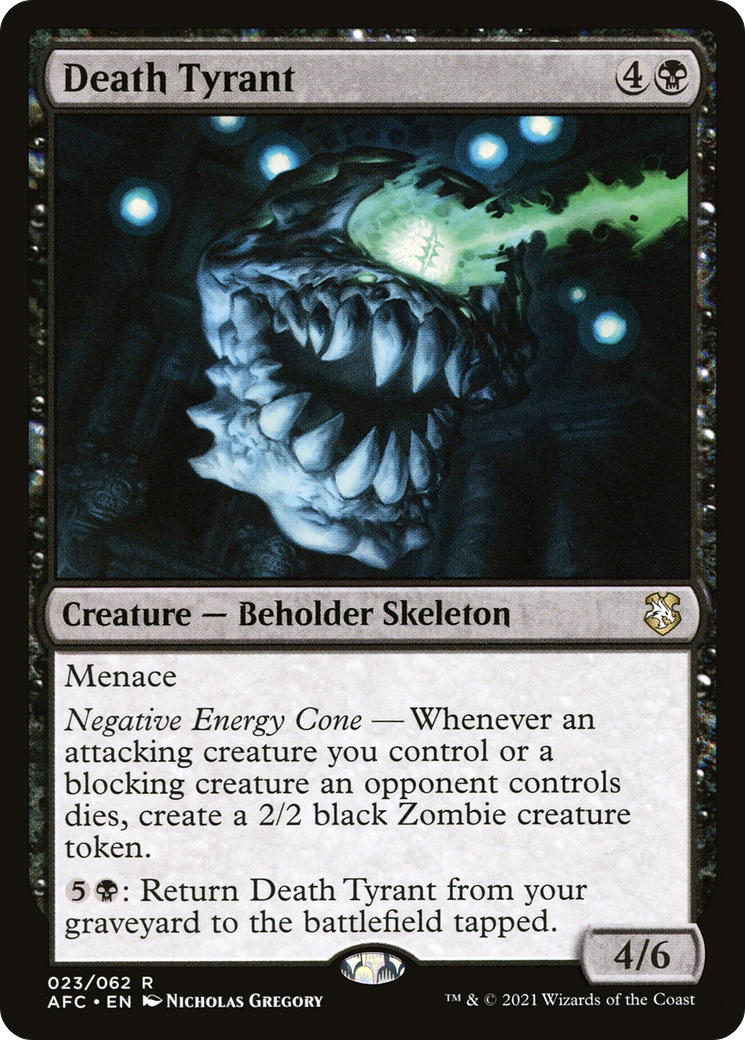 Image of Death Tyrant [Dungeons & Dragons: Adventures in the Forgotten Realms Commander]