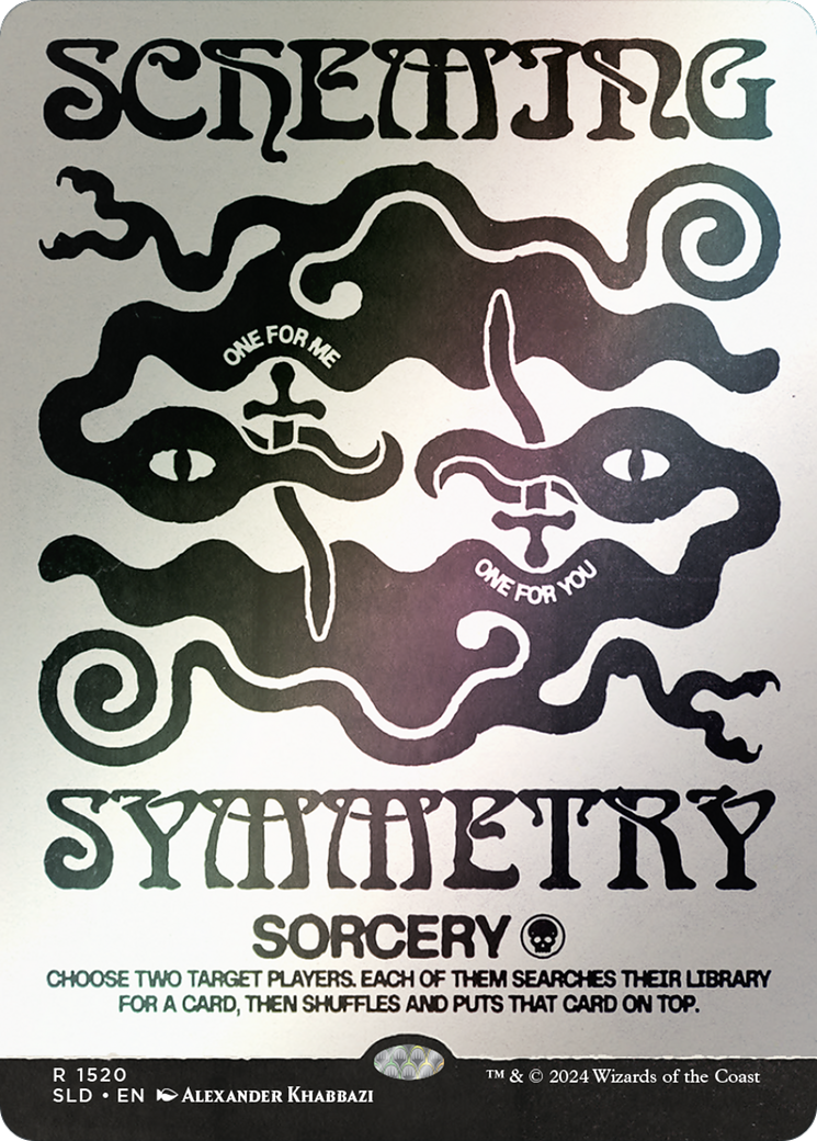 Image of Scheming Symmetry (Rainbow Foil) [Secret Lair Drop Series]