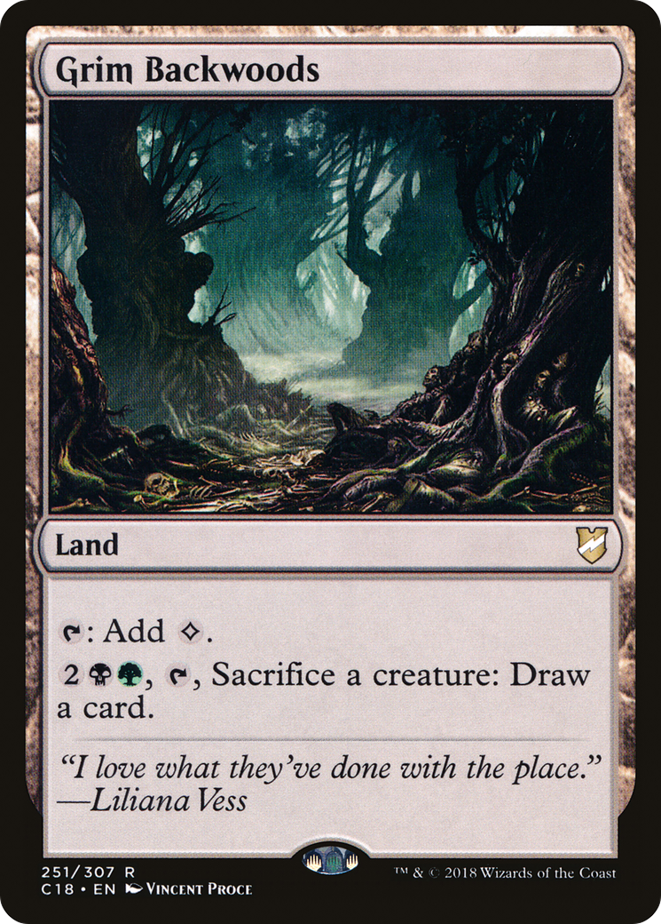 Image of Grim Backwoods [Commander 2018]