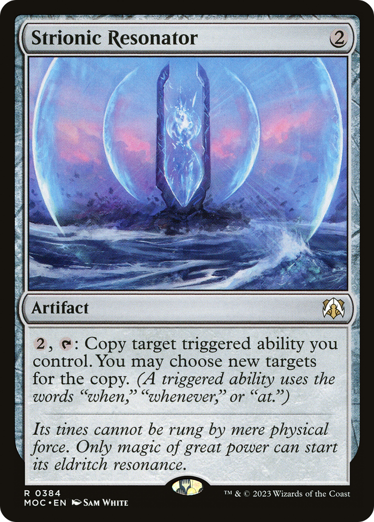 Image of Strionic Resonator [March of the Machine Commander]