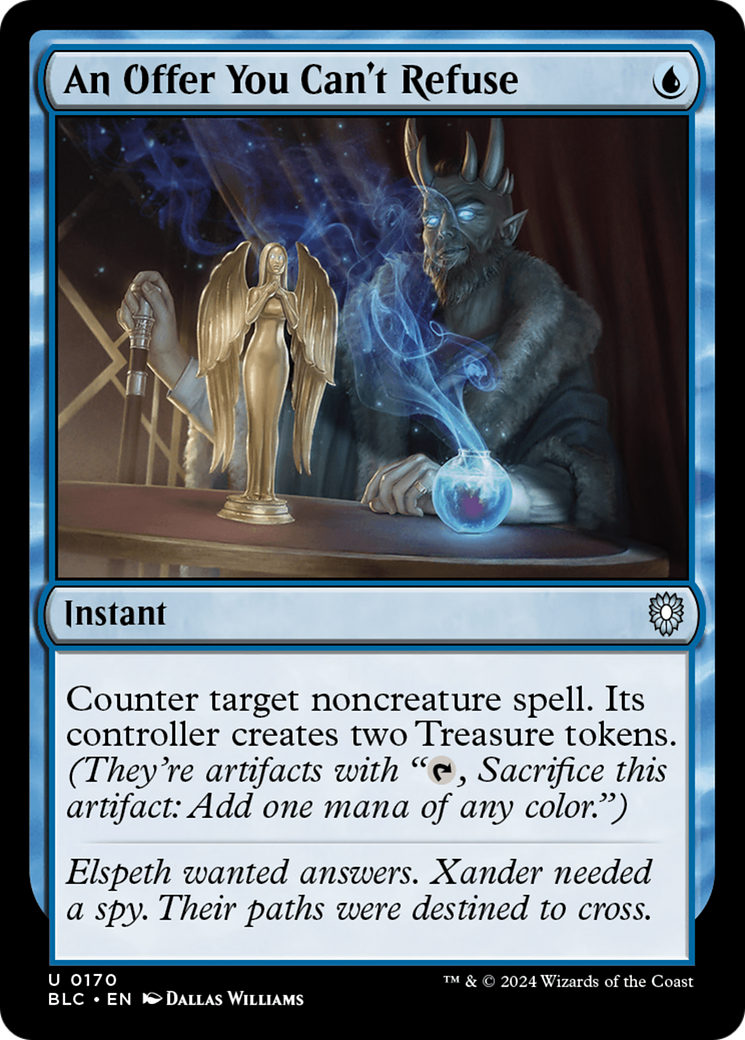 Image of An Offer You Can't Refuse [Bloomburrow Commander]
