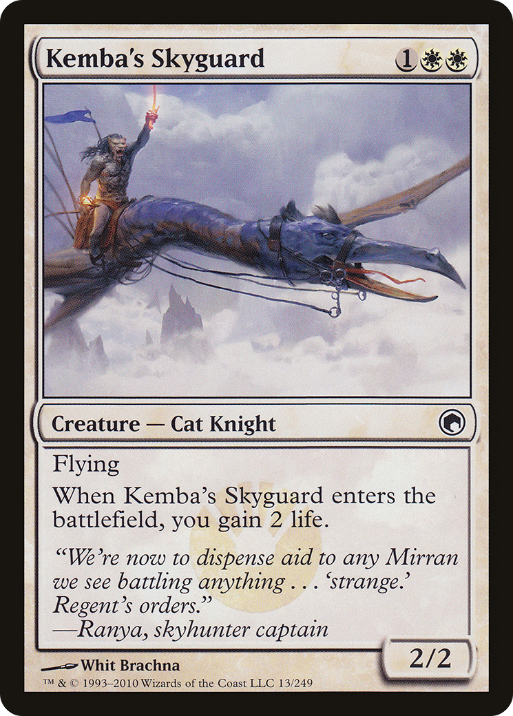 Image of Kemba's Skyguard [Scars of Mirrodin]