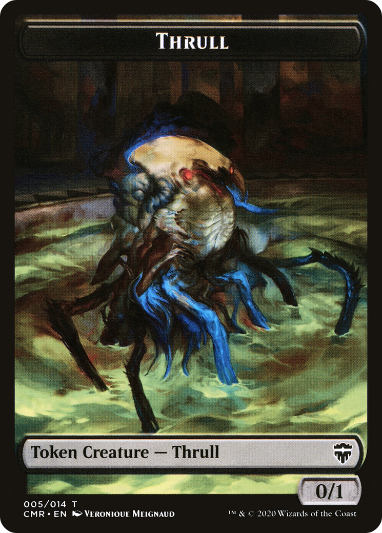 Image of Thrull Token (CMR-005) - Commander Legends Tokens Foil