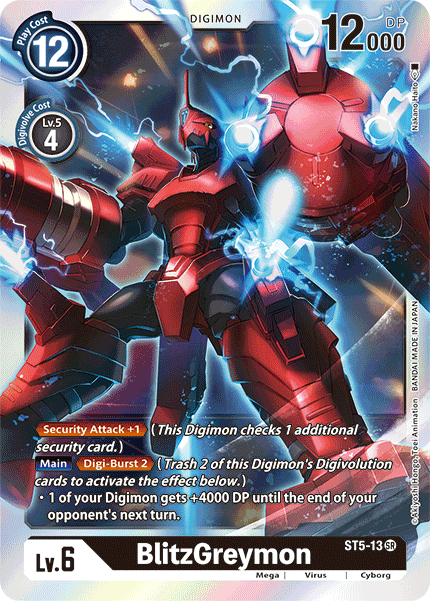 Image of BlitzGreymon [ST5-13] [Starter Deck: Machine Black]