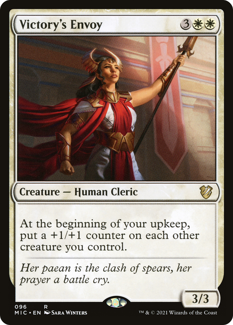 Image of Victory's Envoy [Innistrad: Midnight Hunt Commander]