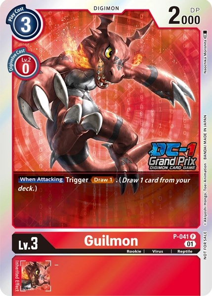 Image of Guilmon [P-041] (Grand Prix 2022) [Promotional Cards]