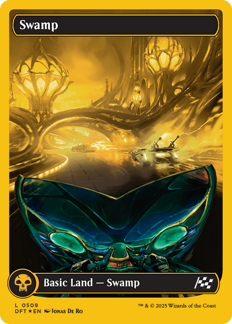 Image of Swamp (0509) (First-Place Foil) [Aetherdrift]