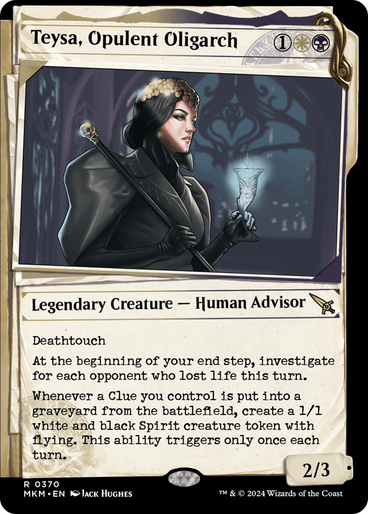 Image of Teysa, Opulent Oligarch (Showcase) (0370) [Murders at Karlov Manor]
