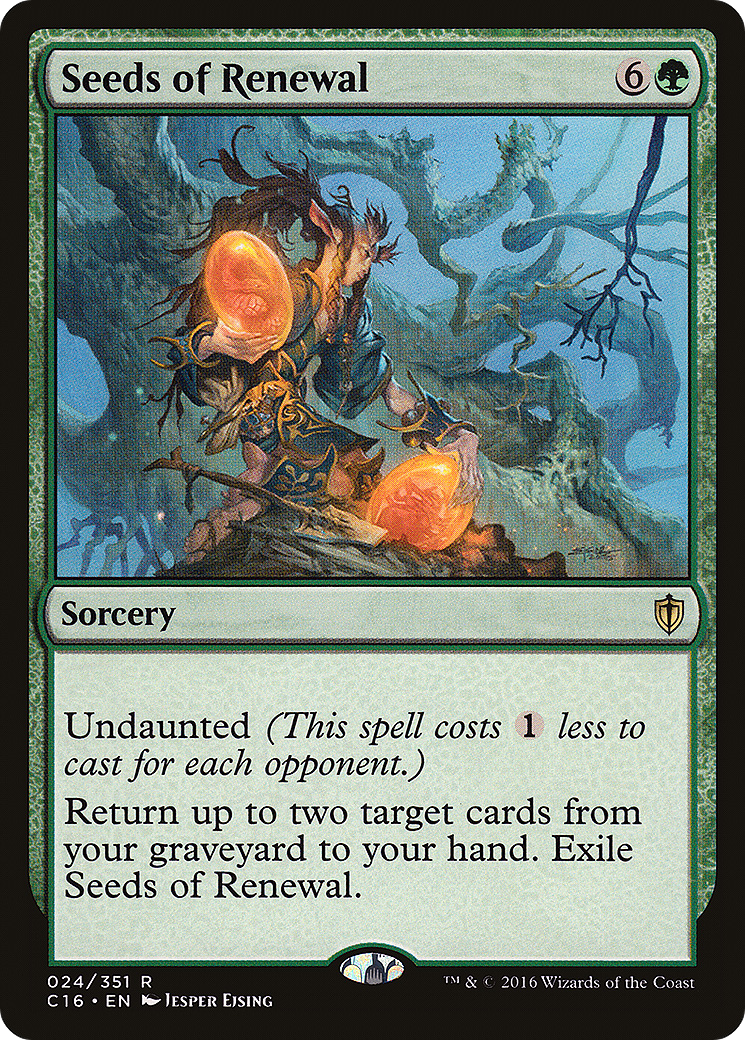 Image of Seeds of Renewal [Commander 2016]