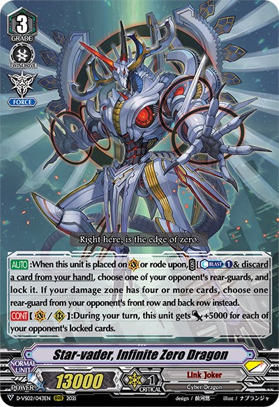 Image of Star-vader, Infinite Zero Dragon (D-VS02/043EN) [V Clan Collection Vol.2]