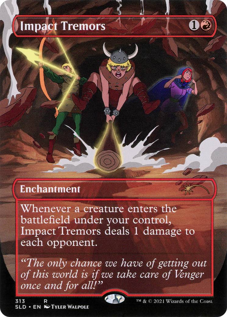 Image of Impact Tremors (Borderless) [Secret Lair Drop Series]
