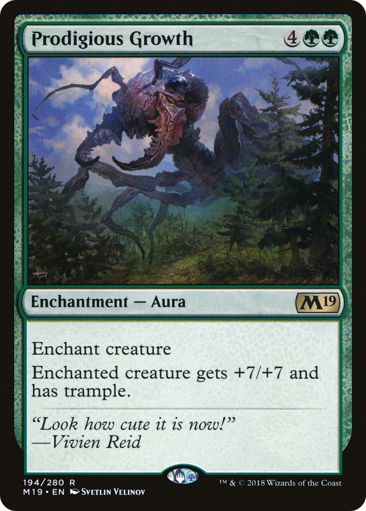 Image of Prodigious Growth [Core Set 2019]