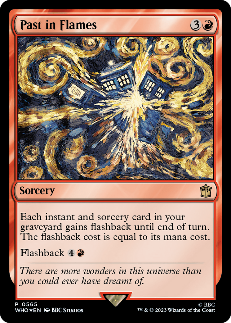 Image of Past in Flames [Doctor Who Promos]
