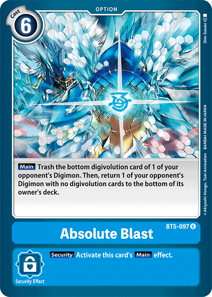 Image of Absolute Blast [BT5-097] [Battle of Omni]
