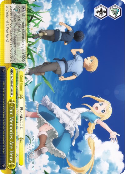 Image of Our Memories Are Here (SAO/S80-E029R RRR) [Sword Art Online -Alicization- Vol.2]