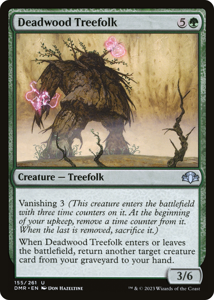 Image of Deadwood Treefolk [Dominaria Remastered]