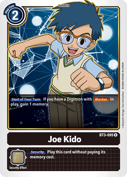 Image of Joe Kido [BT3-095] [Release Special Booster Ver.1.5]