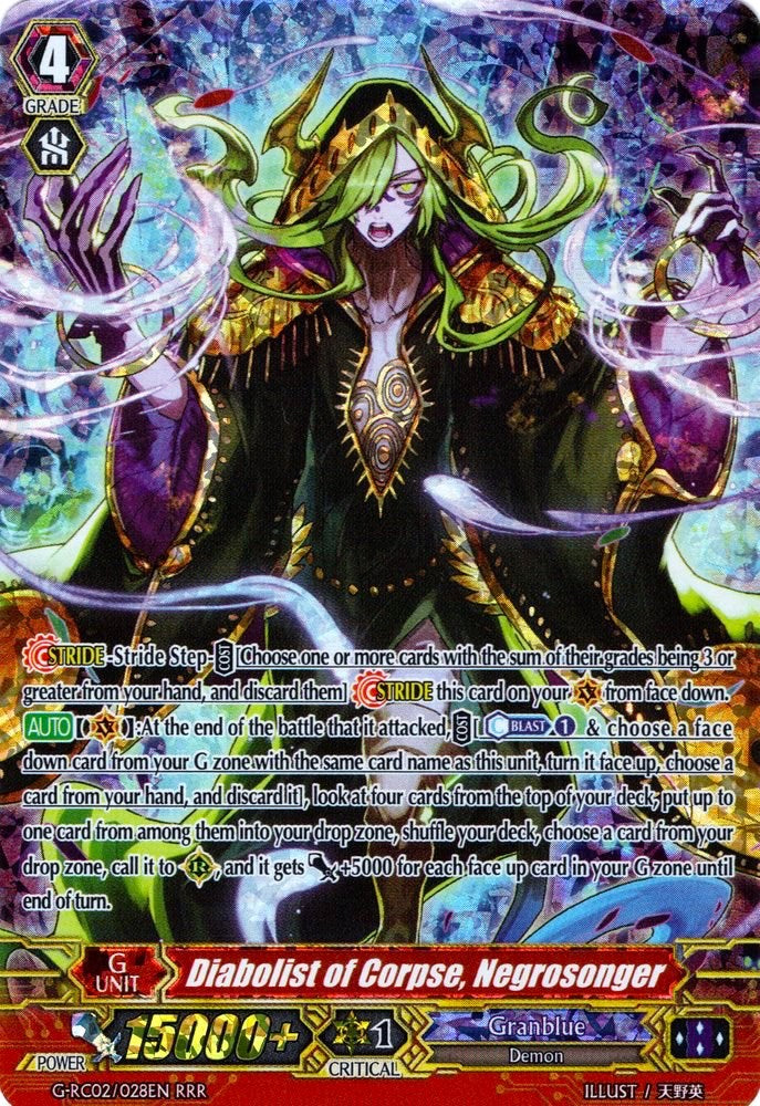 Image of Diabolist of Corpse, Negrosonger (G-RC02/028EN) [Revival Collection]