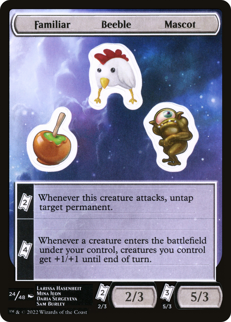 Image of Familiar Beeble Mascot [Unfinity Stickers]