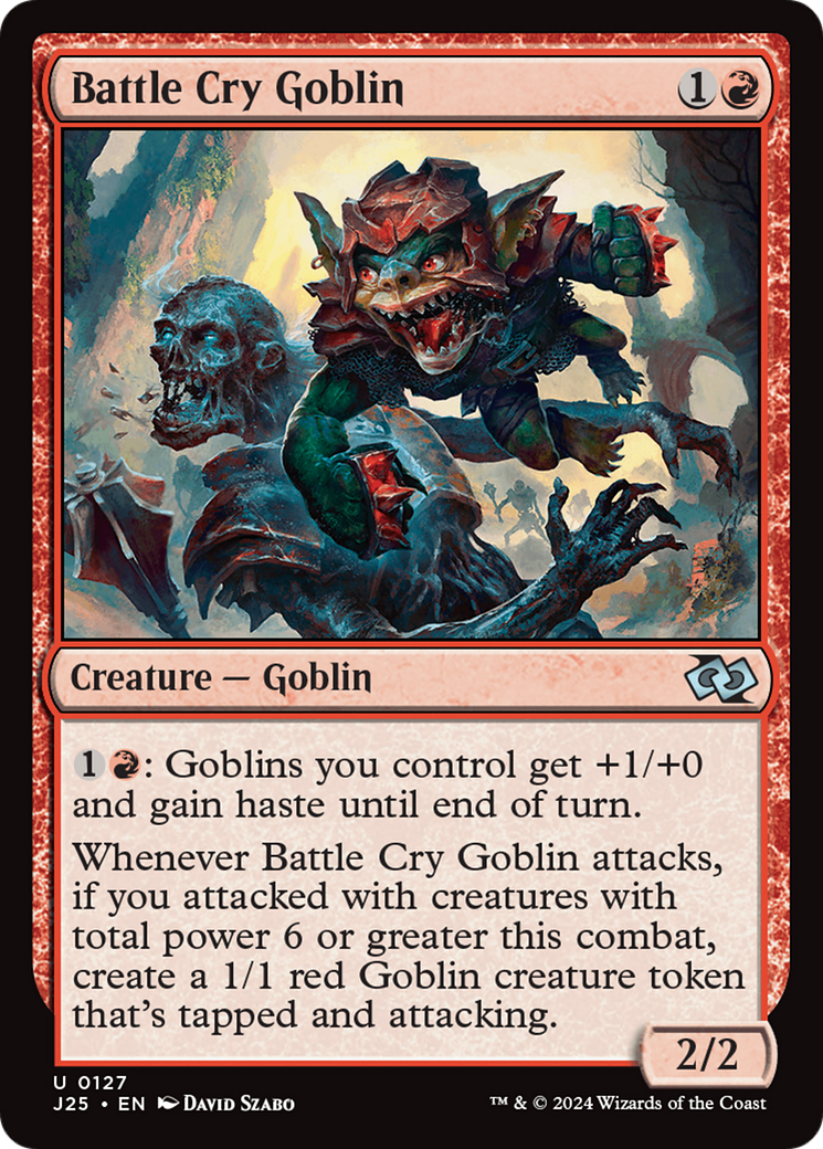 Image of Battle Cry Goblin [Foundations Jumpstart]