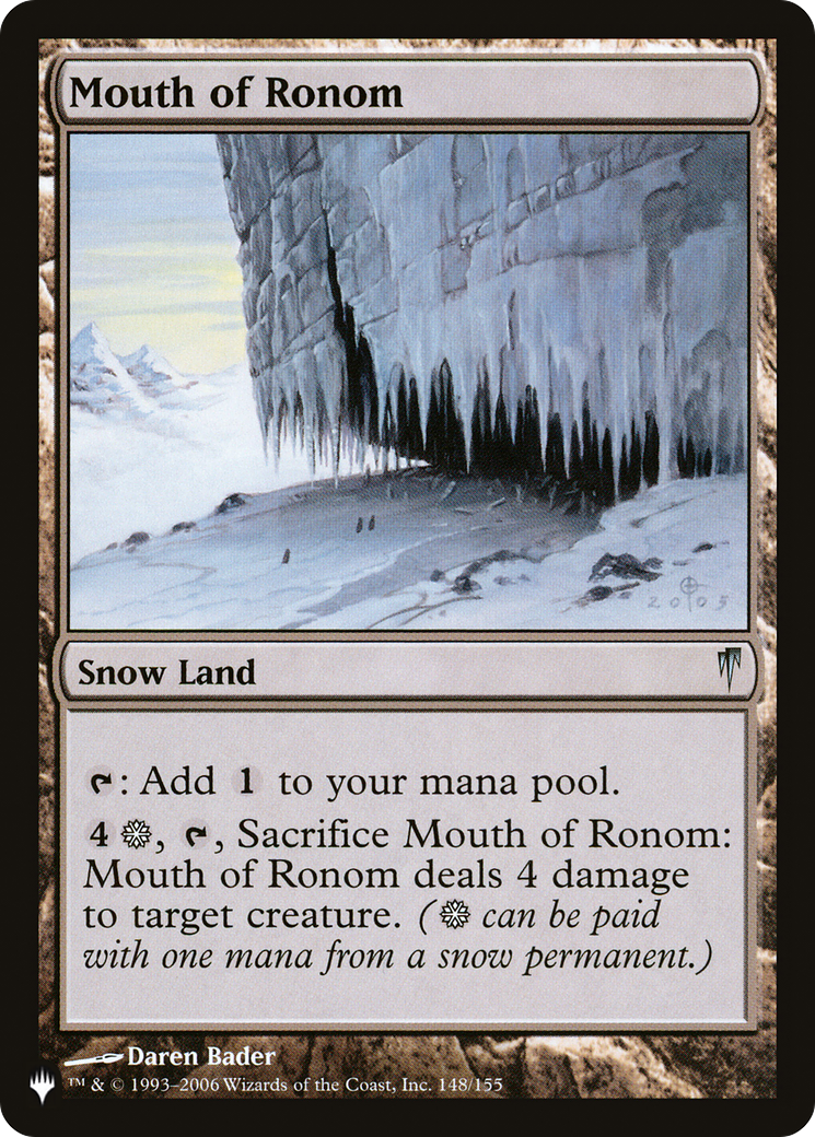 Image of Mouth of Ronom [The List]