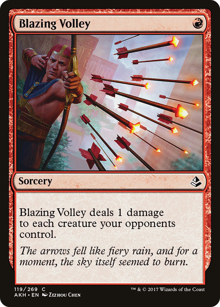 Image of Blazing Volley [Amonkhet]