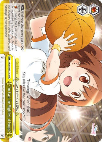 I'm Even the Mightiest at Hoops! (MR/W59-E027 RRR) [Magia Record: Puella Magi Madoka Magica [Side Story] (Mobile)]