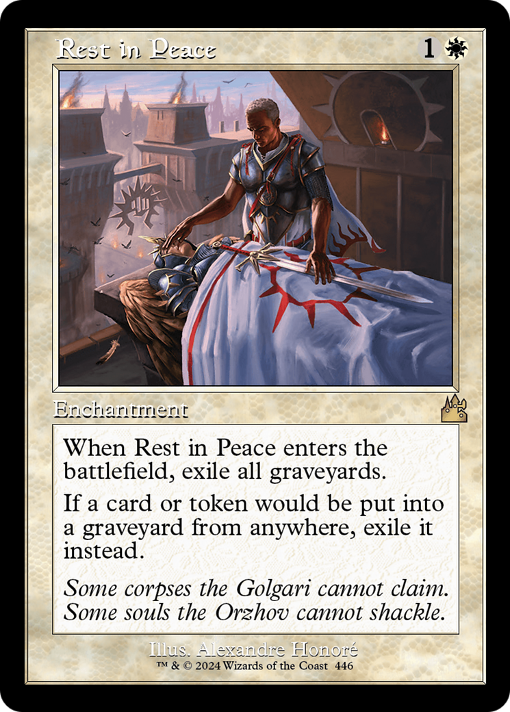 Image of Rest in Peace (Retro Frame) [Ravnica Remastered]