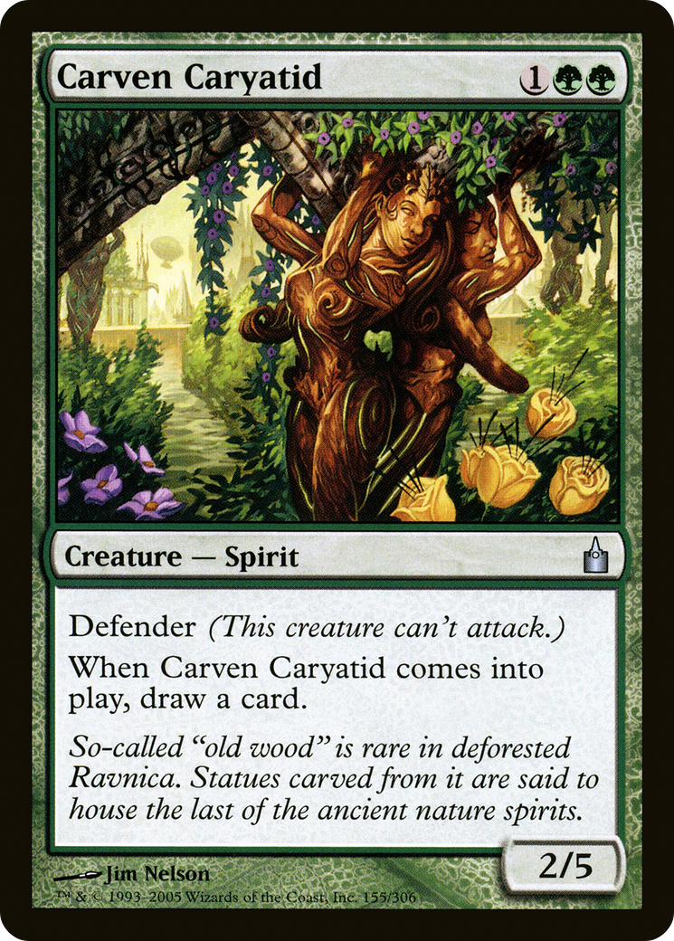 Image of Carven Caryatid [Ravnica: City of Guilds]
