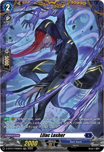 Image of Lilac Lasher (FR) (D-BT07/FR08EN) [Raging Flames Against Emerald Storm]