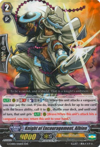 Image of Knight of Encouragement, Albion (G-CHB01/006EN) [TRY3 NEXT]