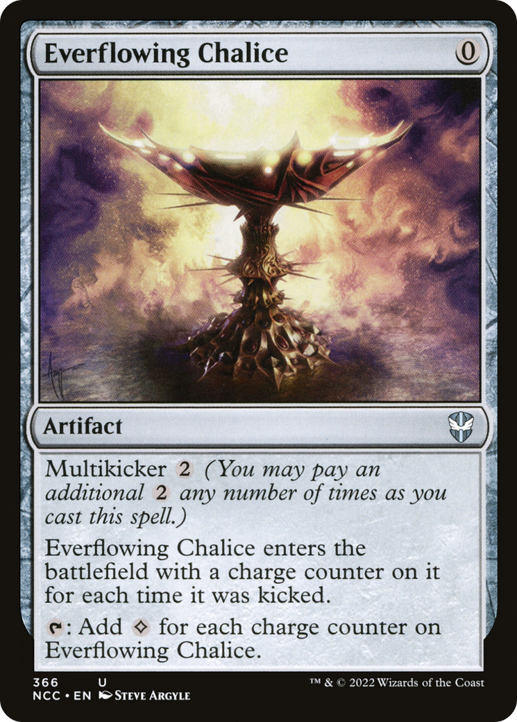 Image of Everflowing Chalice [Streets of New Capenna Commander]