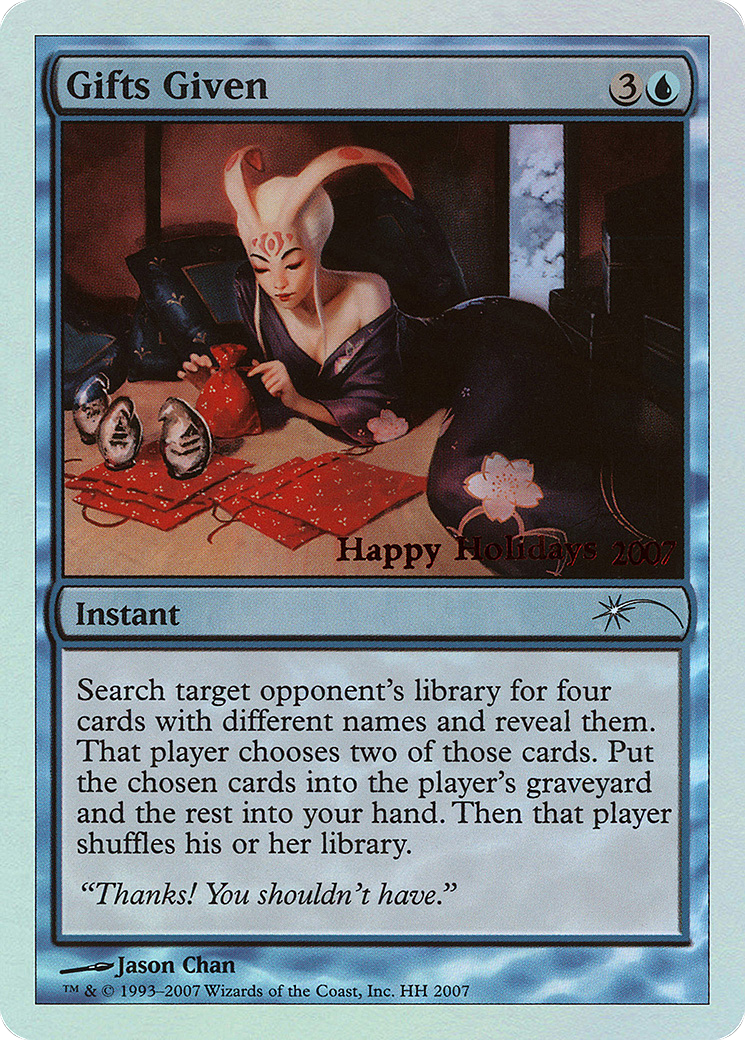 Image of Gifts Given [Happy Holidays]