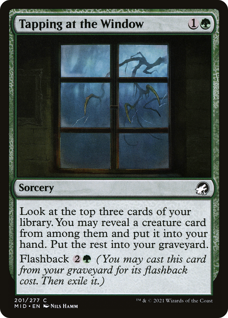 Image of Tapping at the Window [Innistrad: Midnight Hunt]