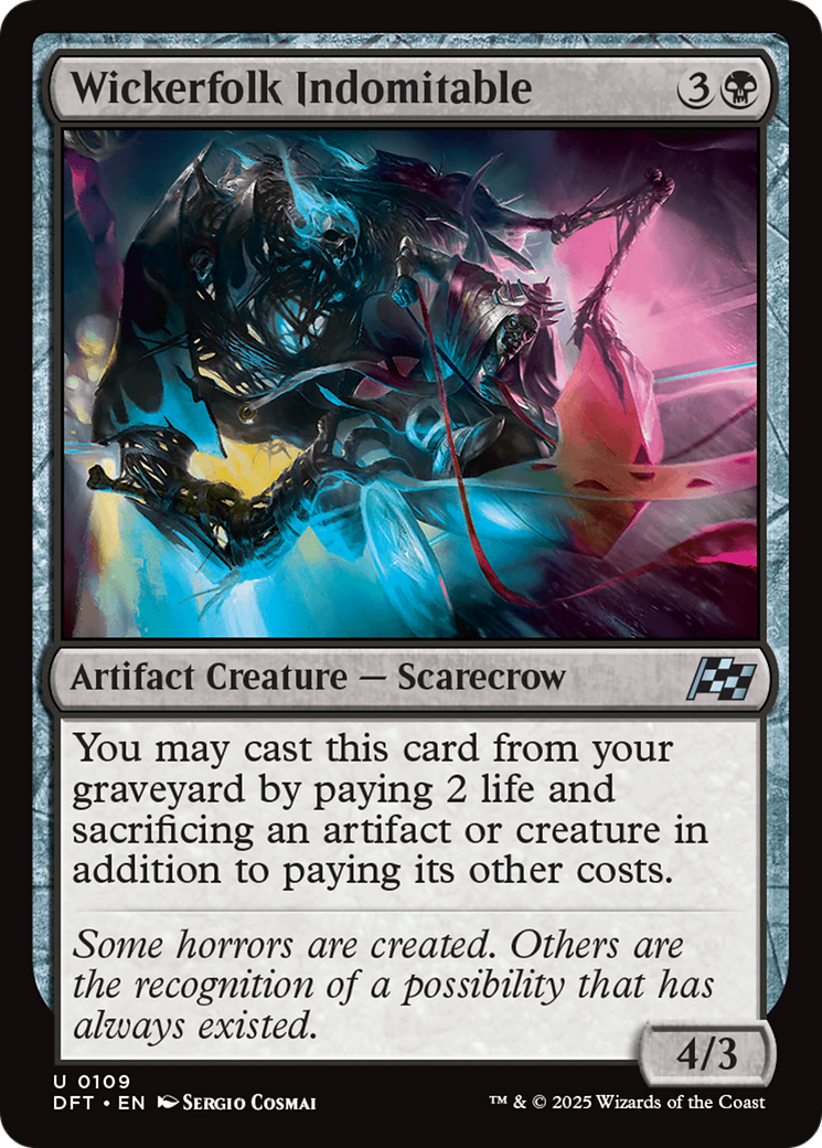 Image of Wickerfolk Indomitable [Aetherdrift]