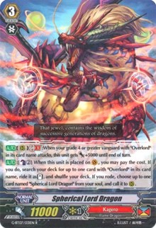 Image of Spherical Lord Dragon (G-BT07/031EN) [Glorious Bravery of Radiant Sword]