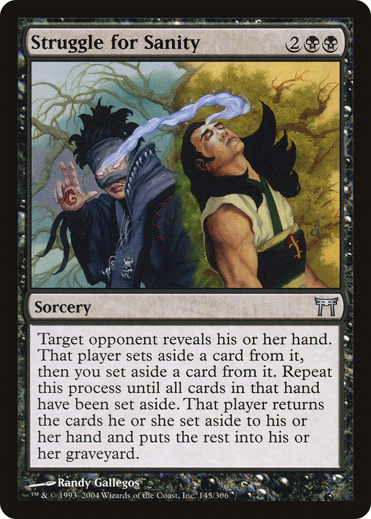 Image of Struggle for Sanity [Champions of Kamigawa]