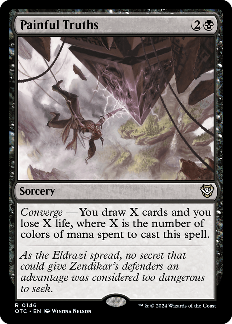Image of Painful Truths [Outlaws of Thunder Junction Commander]