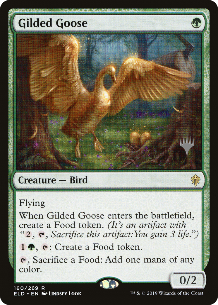 Image of Gilded Goose (Promo Pack) [Throne of Eldraine Promos]