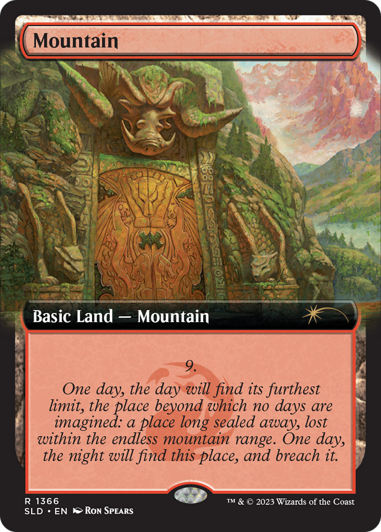 Image of Mountain (1366) [Secret Lair Drop Series]